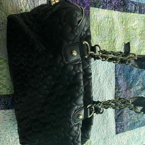 Black Betsey Johnson handbag